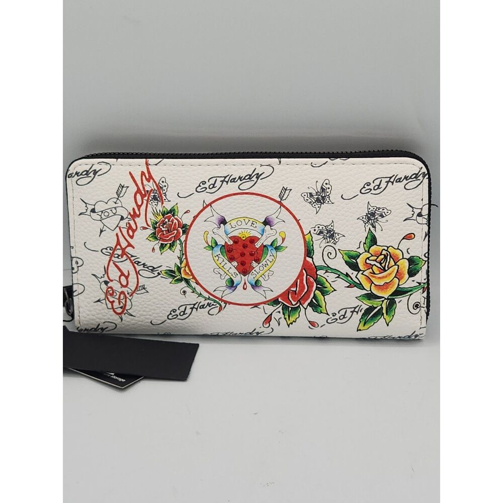Ed Hardy Womans Wallet